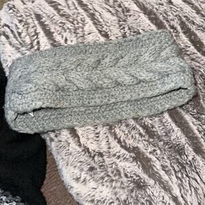 Merona knitted gray headband